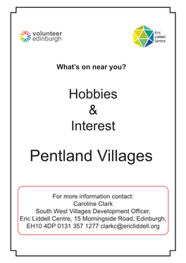 Pentland Villages