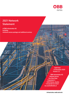 2021 Network Statement