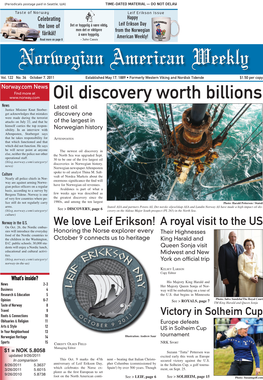 Oil Discovery Worth Billions