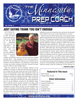 December 2017 Prep Coach