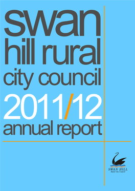 2011/12 Annual Report Welcome