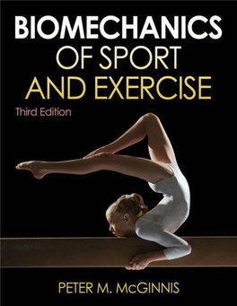 Biomechanics of Sport and Exercise, 3E