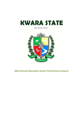 Kwara Annual Education Sector Performance Report 2014