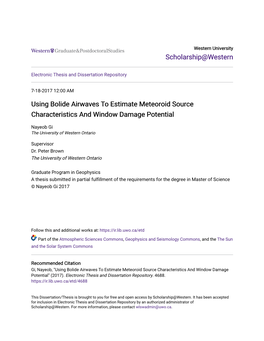 Using Bolide Airwaves to Estimate Meteoroid Source Characteristics and Window Damage Potential