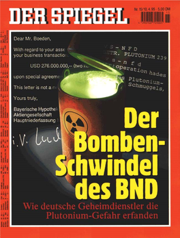 DER SPIEGEL Jahrgang 1995 Heft 15