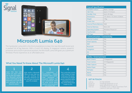 Microsoft Lumia