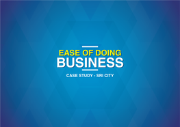 Sri City Case Study