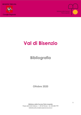 Val Di Bisenzio Ottobre 2020