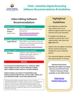 Digital Recording Software Flyer