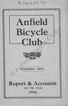 Anfield Bicycle Club Annual Report