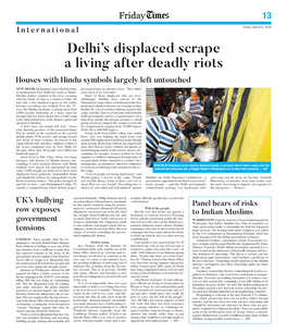 Delhi's Displaced Scrape a Living After Deadly Riots