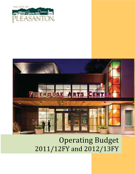 2011-12 / 2012-13 Operating Budget
