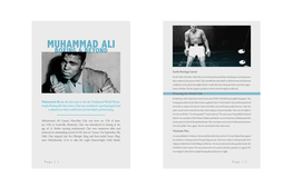 Muhammad Ali Boxing & Beyond