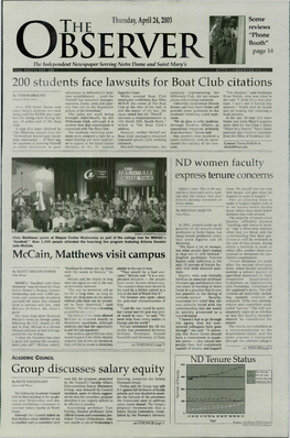200 Students Face Lawsuits for Boat Club Citations Mccain, Matthews
