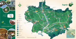 Najbolje Od Zagorja Tourist Map of the Route Best of Zagorje