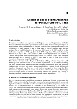 Design of Space-Filling Antennas for Passive UHF RFID Tags