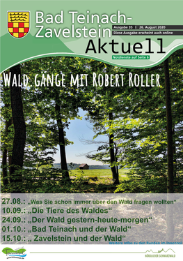 Wald.Gänge Mit Robert Roller