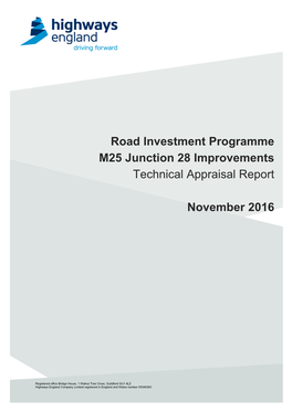 M25 Junction 28 Improvements