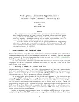 Near-Optimal Distributed Approximation of Minimum-Weight Connected Dominating Set