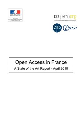 Open Access in France