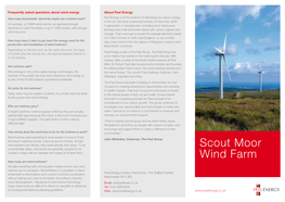 Scout Moor Wind Farm of Steel 33,000V