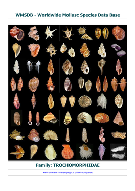 Worldwide Mollusc Species Data Base Family: TROCHOMORPHIDAE