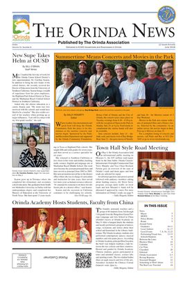 June 2016 Orinda News.Indd