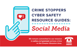 Social Media Safety Resource Guide