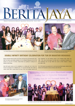 Double Infinity Birthday Celebration for Tun Dr Mahathir Mohamad