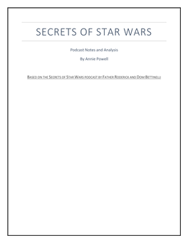 Secrets of Star Wars