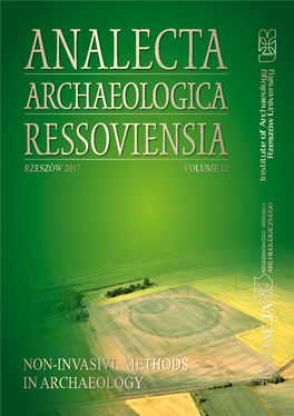 Non-Invasive Methods in Archaeology