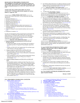 HIGHLIGHTS of PRESCRIBING INFORMATION These Highlights Do