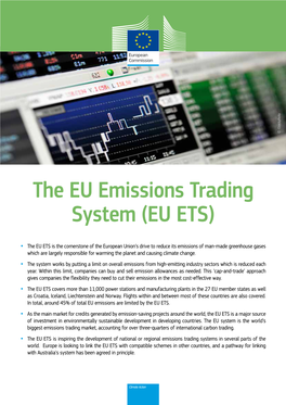 The EU Emissions Trading System (EU ETS)