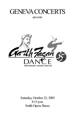 Garth Fagan Program