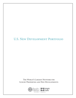 U.S. New Development Portfolio