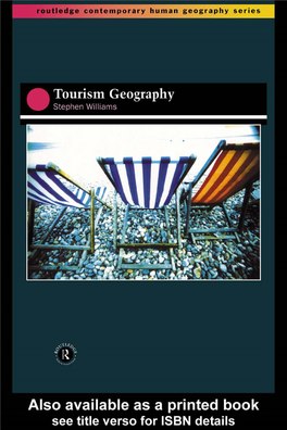 Tourism Geography