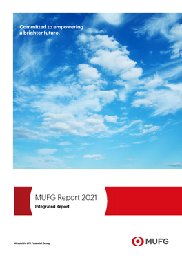 MUFG Report 2021 Integrated Report