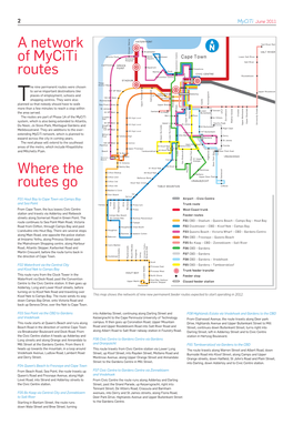 A Network of Myciti Routes Where the Routes Go