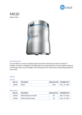 Onrobot-MG10-Release-Notes.Pdf