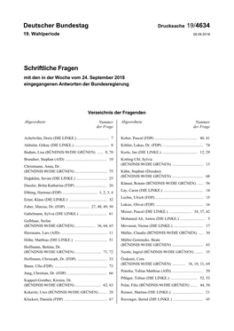 Drucksache 19/4634 19