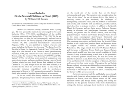 Ira and Isabella: on the Moral Aim of the Novella Than on the Literary Craftsmanship and Taste