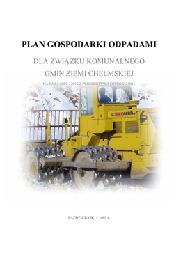 Plan Gospodarki Odpadami