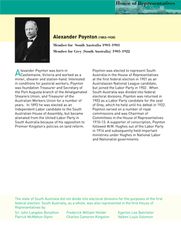 Biography Alexander Poynton