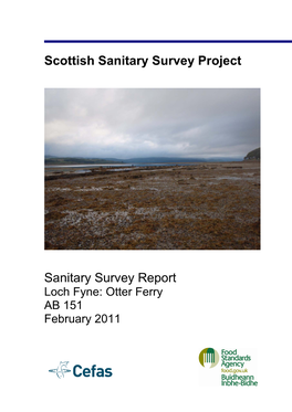 Scottish Sanitary Survey Project