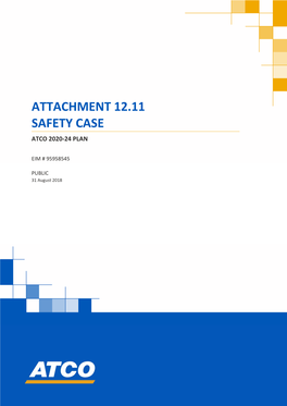 Attachment 12.11 Safety Case Atco 2020‐24 Plan