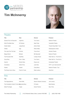 Tim Mcinnerny