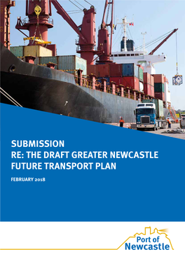 The Draft Greater Newcastle Future Transport Plan