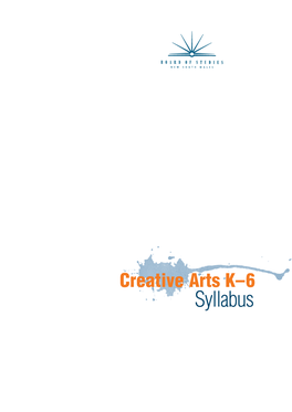 Creative Arts K-6 Syllabus