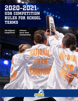 Uda Competition Rules for School Teams