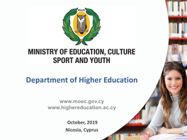 Department of Higher Education